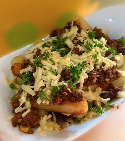 Beef Chilli Cheese Fries